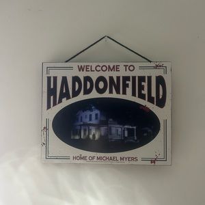 🖤🧡Halloween Micheal Myers Wooden Board🖤🧡